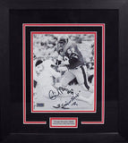 GABE RIVERA SIGNED TEXAS TECH RED RAIDERS 8x10 FRAMED PHOTO W/ SENOR SACK