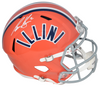 CHASE BROWN AUTOGRAPHED ILLINOIS ILLINI FULL SIZE SPEED HELMET BECKETT