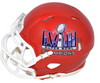 MECOLE HARDMAN SIGNED KANSAS CITY CHIEFS SUPER BOWL LVIII MINI HELMET W/ GW TD