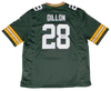AJ DILLON SIGNED AUTOGRAPHED GREEN BAY PACKERS #28 NIKE GAME JERSEY JSA