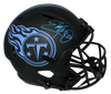 EDDIE GEORGE SIGNED TENNESSEE TITANS ECLIPSE FULL SIZE SPEED HELMET BECKETT