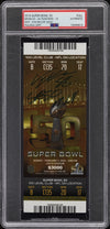 VON MILLER SIGNED 2016 SUPER BOWL 50 TICKET DENVER BRONCOS PANTHERS PSA