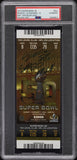VON MILLER SIGNED 2016 SUPER BOWL 50 TICKET DENVER BRONCOS PANTHERS PSA