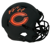 BRIAN URLACHER SIGNED CHICAGO BEARS ECLIPSE FULL SIZE HELMET BECKETT W/ HOF 2018