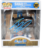 SHAQUILLE SHAQ O'NEAL SIGNED ORLANDO MAGIC #207 FUNKO POP FIGURE W/ BACKBOARD