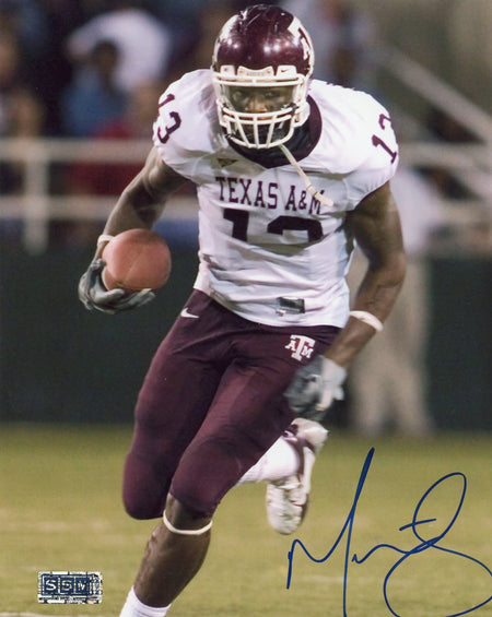 TYUS BOWSER AUTOGRAPHED SIGNED HOUSTON COUGARS 8x10 PHOTO TRISTAR