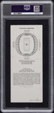 JIM PLUNKETT SIGNED 1981 SUPER BOWL XV 15 TICKET OAKLAND RAIDERS EAGLES PSA