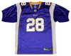 ADRIAN PETERSON SIGNED MINNESOTA VIKINGS #28 AUTHENTIC REEBOK JERSEY FANATICS