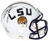 LEONARD FOURNETTE AUTOGRAPHED LSU TIGERS WHITE SPEED MINI HELMET JSA