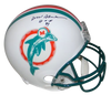 DON SHULA AUTOGRAPHED SIGNED MIAMI DOLPHINS FULL SIZE HELMET JSA W/ HOF 97
