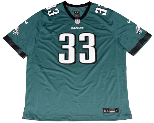 COOPER DEJEAN SIGNED PHILADELPHIA EAGLES #33 GREEN NIKE JERSEY FANATICS
