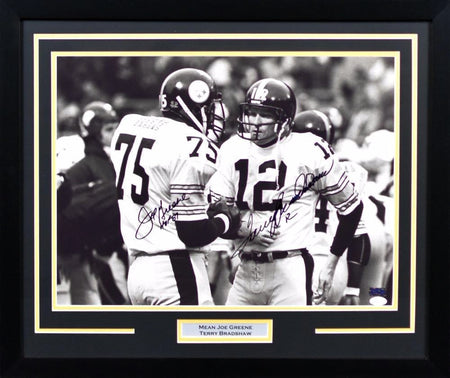BRIAN CUSHING AUTOGRAPHED HOUSTON TEXANS 16x20 FRAMED PHOTO COA