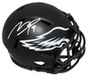 MAKAI LEMON SIGNED PHILADELPHIA EAGLES ECLIPSE SPEED MINI HELMET BECKETT