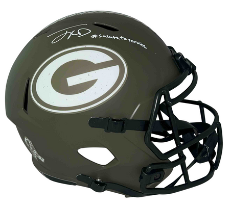 JAYDEN REED SIGNED GREEN BAY PACKERS ECLIPSE AUTHENTIC SPEED HELMET BECKETT