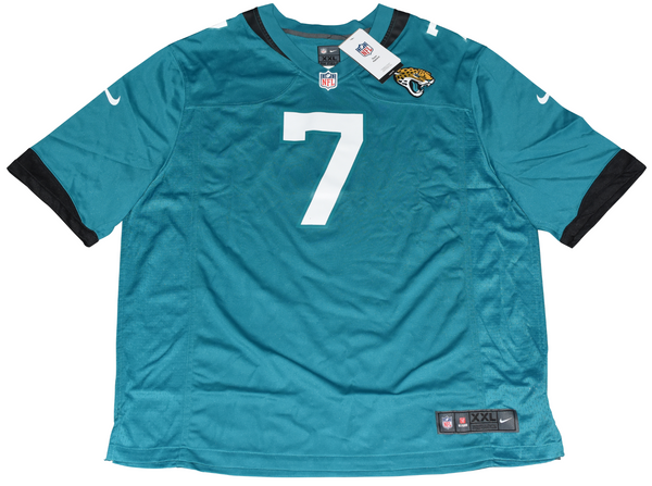 BRIAN THOMAS JR SIGNED JACKSONVILLE JAGUARS #7 TEAL NIKE JERSEY FANATICS