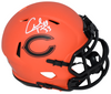 CHARLES PEANUT TILLMAN SIGNED CHICAGO BEARS RAVE SPEED MINI HELMET BECKETT