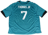 BRIAN THOMAS JR SIGNED JACKSONVILLE JAGUARS #7 TEAL NIKE JERSEY FANATICS