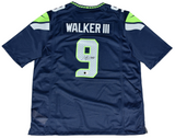 KENNETH WALKER III SIGNED SEATTLE SEAHAWKS SUPER BOWL LX #9 NIKE JERSEY BECKETT
