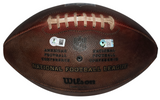 PATRICK MAHOMES SIGNED KANSAS CITY CHIEFS 2025 SEASON GAME USED FOOTBALL BECKETT