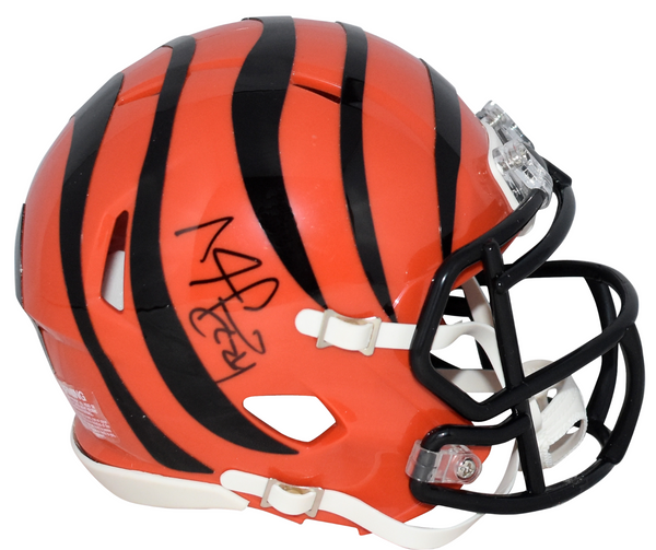 ADAM PACMAN JONES SIGNED CINCINNATI BENGALS SPEED MINI HELMET BECKETT