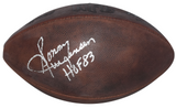 SONNY JURGENSEN SIGNED WASHINGTON REDSKINS THROWBACK WILSON NFL DUKE FOOTBALL