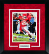 FELIX JONES AUTOGRAPHED ARKANSAS RAZORBACKS 8x10 FRAMED PHOTO COA