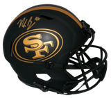 NICK BOSA AUTOGRAPHED SAN FRANCISCO 49ERS FULL SIZE ECLIPSE HELMET BECKETT
