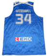 GIANNIS ANTETOKOUNMPO SIGNED NATIONAL TEAM GREECE HELLAS GREEK FREAK JERSEY JSA