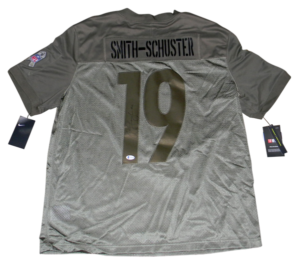 JUJU SMITH-SCHUSTER SIGNED PITTSBURGH STEELERS #19 SALUTE TO SERVICE NIKE JERSEY
