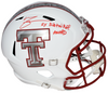 MICHAEL CRABTREE SIGNED TEXAS TECH RED RAIDERS FULL SIZE HELMET + 2X BILETNIKOFF