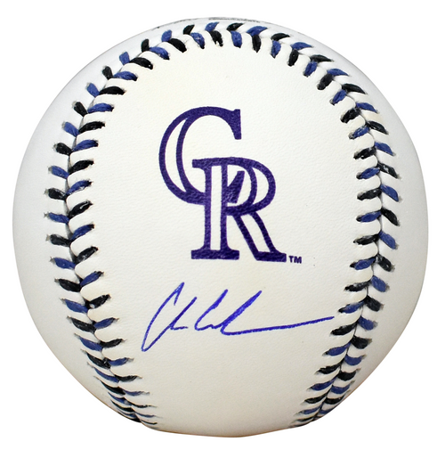 CHARLIE CONDON SIGNED COLORADO ROCKIES TEAM LACED RAWLINGS BASEBALL - MLB AUTH