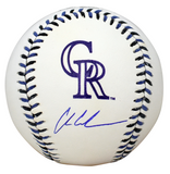 CHARLIE CONDON SIGNED COLORADO ROCKIES TEAM LACED RAWLINGS BASEBALL - MLB AUTH