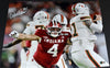 AIDEN FISHER AUTOGRAPHED INDIANA HOOSIERS VS MIAMI 16x20 PHOTO BECKETT