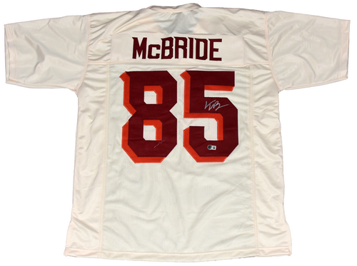 TREY McBRIDE SIGNED ARIZONA CARDINALS #85 RIVALRIES JERSEY BECKETT