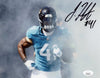 JOSH HINES ALLEN AUTOGRAPHED JACKSONVILLE JAGUARS 8x10 PHOTO JSA