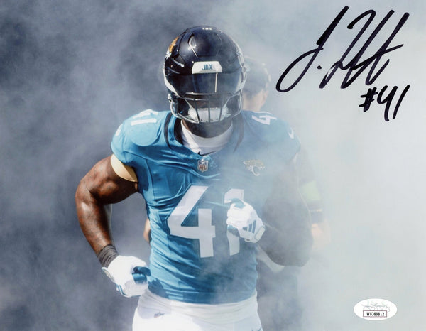 JOSH HINES ALLEN AUTOGRAPHED JACKSONVILLE JAGUARS 8x10 PHOTO JSA