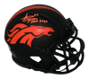STEVE ATWATER SIGNED DENVER BRONCOS ECLIPSE SPEED MINI HELMET BECKETT + HOF 2020