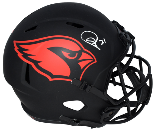 PATRICK PETERSON SIGNED ARIZONA CARDINALS ECLIPSE FULL SIZE SPEED HELMET BECKETT
