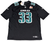 COOPER DEJEAN SIGNED PHILADELPHIA EAGLES #33 SUPER BOWL LIX BLACK NIKE JERSEY