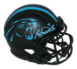 SAM DARNOLD SIGNED CAROLINA PANTHERS ECLIPSE SPEED MINI HELMET BECKETT