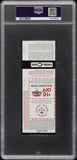 CHASE BURNS SIGNED MLB DEBUT TICKET 6/24/25 CINCINNATI REDS YANKEES GEM PSA 10