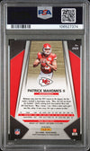 PATRICK MAHOMES SIGNED 2017 PANINI PRIZM ROOKIE RC #269 AUTO PSA AUTHENTIC