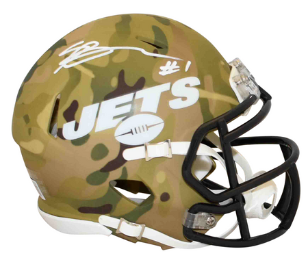 AHMAD SAUCE GARDNER SIGNED NEW YORK JETS ECLIPSE AUTHENTIC HELMET W/ 2022 DROY