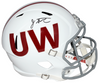 JONATHAN TAYLOR SIGNED WISCONSIN BADGERS FULL SIZE SPEED HELMET BECKETT