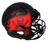 KEYSHAWN JOHNSON SIGNED TAMPA BAY BUCCANEERS ECLIPSE FULL SIZE SPEED HELMET JSA