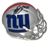 SAQUON BARKLEY SIGNED NEW YORK GIANTS AMP SPEED MINI HELMET BECKETT