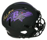 PATRICK QUEEN SIGNED BALTIMORE RAVENS ECLIPSE SPEED AUTHENTIC HELMET BECKETT