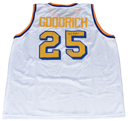 ANFERNEE PENNY HARDAWAY SIGNED MEMPHIS STATE TIGERS #25 BLUE JERSEY BECKETT