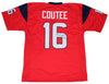 KEKE COUTEE AUTOGRAPHED SIGNED HOUSTON TEXANS #16 RED JERSEY JSA