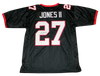RONALD JONES II AUTOGRAPHED TAMPA BAY BUCS BUCCANEERS #27 BLACK JERSEY BECKETT